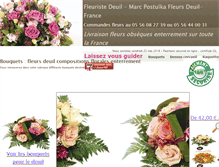 Tablet Screenshot of deuil-postulka.fr